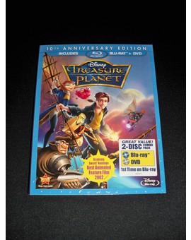  "Treasure Planet" (Blu-ray+dvd) [USA]