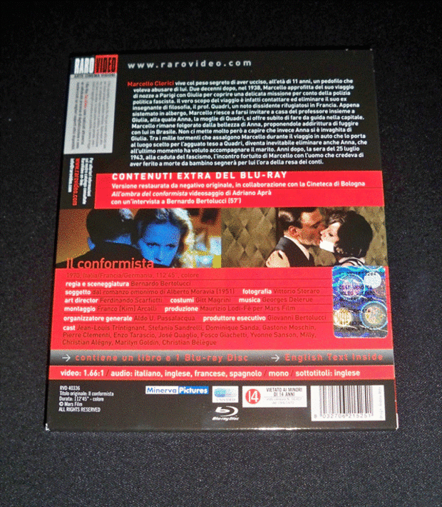 "Il Conformista" - Digipak (Blu-ray+Libro) [Italia] - Foto2