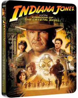 Zavvi anuncia en exclusiva: "Indiana Jones and the Kingdom of the Crystal Skull" (steelbook) para agosto.
