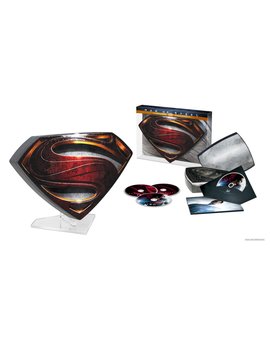 En Francia: "Man of Steel - Edition Metal Limitée"  (DVD + Blu-Ray + Blu-Ray 3D + Copie Numérique) para el 23 de octubre.
