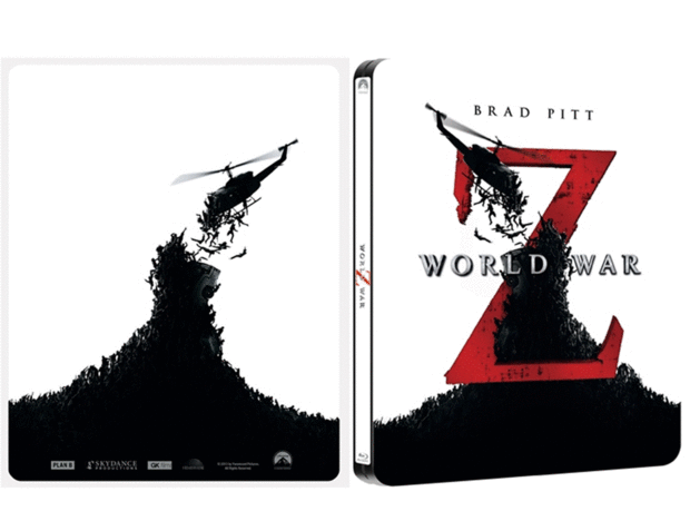 "World War Z" (steelbook) anunciado en exclusiva solo para Reino Unido.