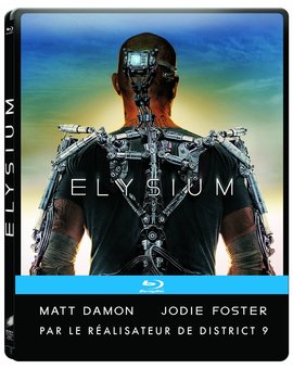 "Elysium" (steelbook) - Exclusivo de Amazon.fr para diciembre.