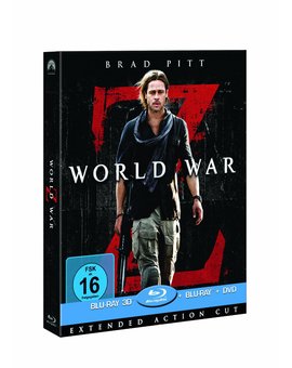 En Alemania: "World War Z 3D Superset" (Digipak) para el 7 de noviembre.