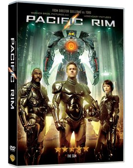 DVD Cover: "Pacific Rim" en UK.