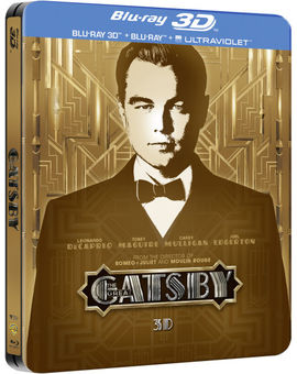 Nuevo diseño: "The Great Gatsby" (steelbook) en UK para el 11 de noviembre.