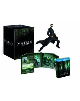 En Francia: "Matrix Collection - Coffret Collector Edition Limitée - Trilogie DVD+Blu-Ray + Statue Neo" para noviembre.