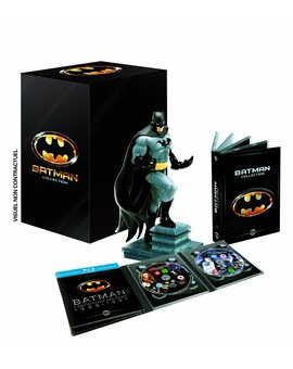 En Francia: "Batman Collection - Coffret Collector Edition Limitée - Intégrale des 4 Films (1989-1997) DVD+Blu-Ray + Statue Batman" para noviembre.