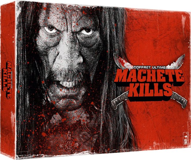 En Francia: "Machete Kills Coffret Ultime" - Inclus les 2 films en combo DVD + Blu-ray + Goodies 