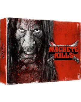 En Francia: "Machete Kills Coffret Ultime" - Inclus les 2 films en combo DVD + Blu-ray + Goodies 