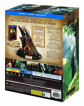 Contraportada italiana de "Lo Hobbit: Un Viaggio Inaspettato" (Collectors Edition) anunciado para el 13 de noviembre.
