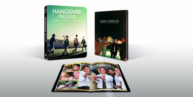 En Alemania: "Hangover Trilogie Steelbook (exklusiv bei Amazon.de)" a la venta el 13 de diciembre. 