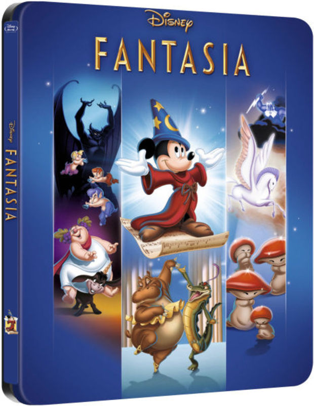 Zavvi anuncia en exclusiva "Fantasia" (steelbook) para el 20 de enero.