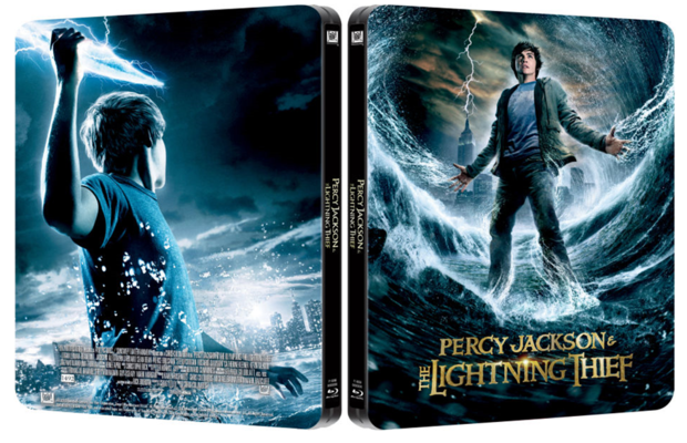 "Percy Jackson and the Lighting Thief" (steelbook) anunciado en UK para febrero.