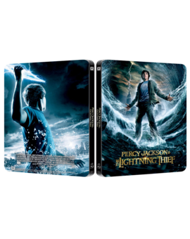 "Percy Jackson and the Lighting Thief" (steelbook) anunciado en UK para febrero.