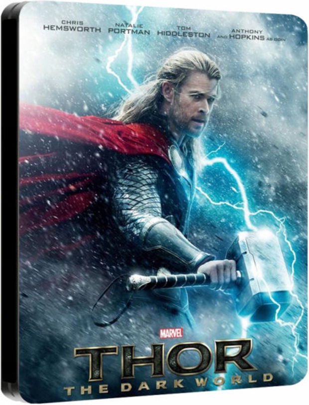 Diseño provisional: "Thor 2: The Dark World 3D" - Zavvi Exclusive Limited Edition Steelbook (Includes 2D Version). 