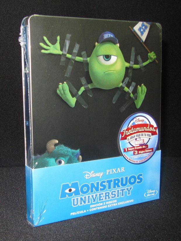 Primer steelbook de noviembre: "Monstruos University".