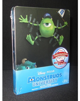 Primer steelbook de noviembre: "Monstruos University".