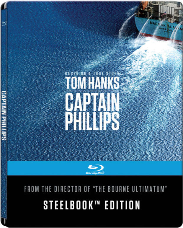 "Captain Phillips" (steelbook) anunciado en UK para el 10 de febrero.