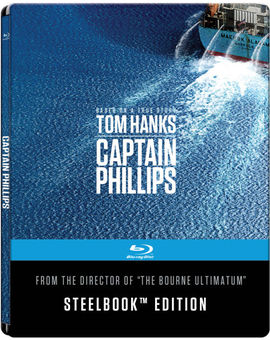"Captain Phillips" (steelbook) anunciado en UK para el 10 de febrero.