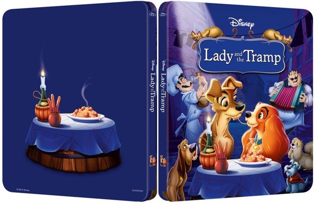 "Lady and the Tramp" - Steelbook exclusivo de zavvi para el 17 de febrero.