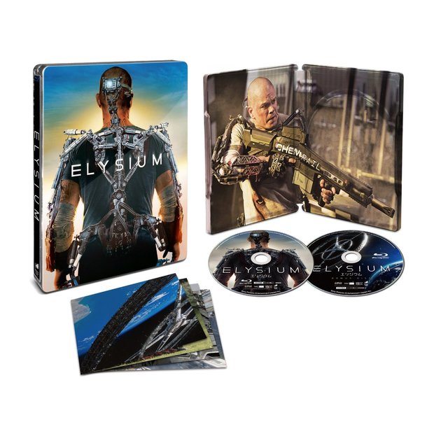 En Japón: "Elysium" (steelbook) para el 5 de febrero.