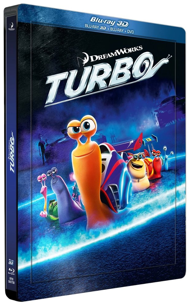 En Francia: "Turbo" (Steelbook) para el 17 de febrero.