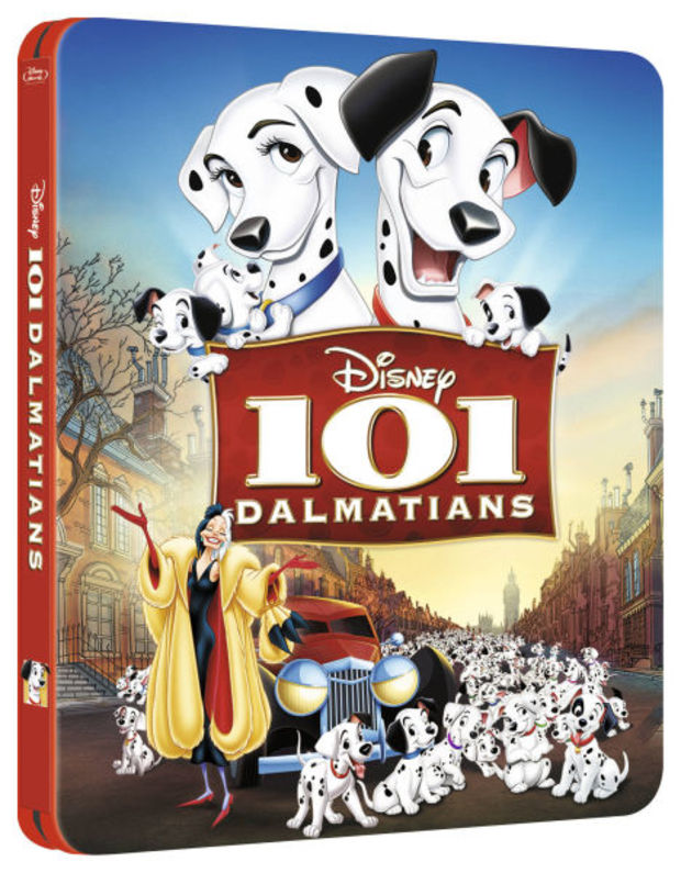 "101 Dalmatians" - Steelbook exclusivo de zavvi para el 16 de marzo.