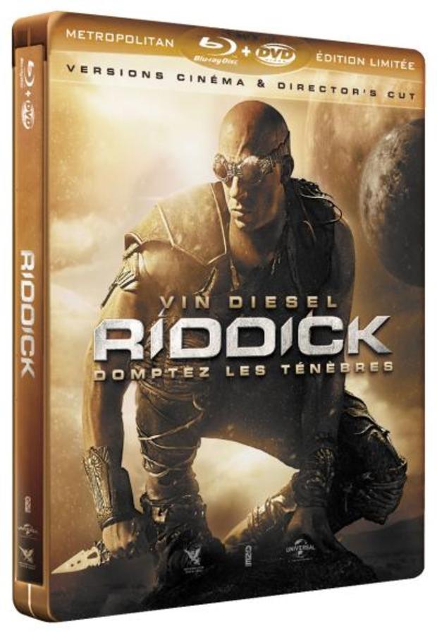 "Riddick" (steelbook) anunciado en Francia para enero.