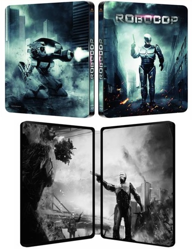 "Robocop" (4K Remastered Edition Steelbook) anunciado en UK para enero.