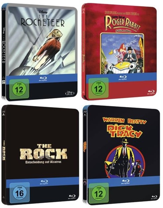 Cuatro steelbooks de Disney anunciados en Alemania para febrero.