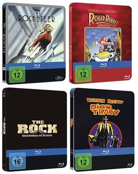 Cuatro steelbooks de Disney anunciados en Alemania para febrero.