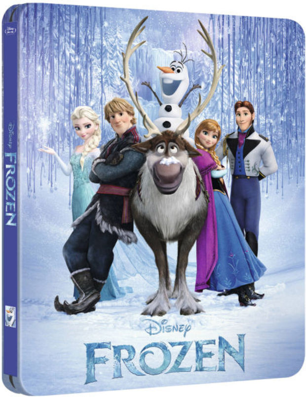 "Frozen 3D" - Steelbook exclusivo de zavvi para marzo.