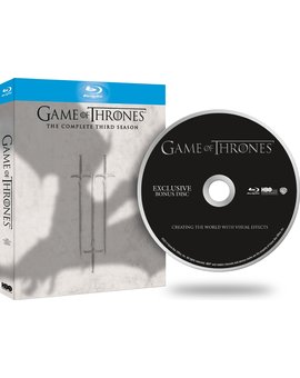 Exclusivo de Amazon.co.uk: "Game of Thrones - Season 3" (Includes Bonus Disc 'Creating The World With Visual Effects')