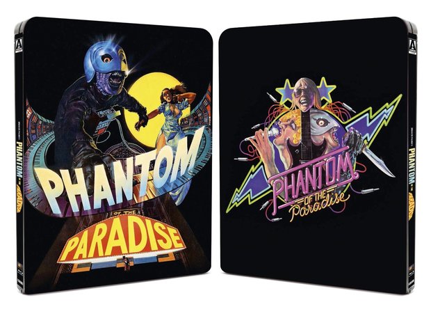 "Phantom of the Paradise" (steelbook) anunciado en UK para febrero.