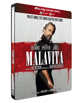 "Malavita" (steelbook) anunciado en Francia para marzo.