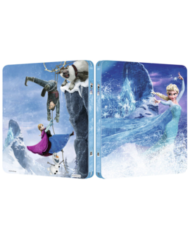 Diseño del steelbook exclusivo de zavvi: "Frozen" (3D+2D)