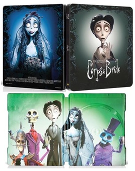 "Corpse Bride" (steelbook) anunciado en exclusiva SOLO para UK.