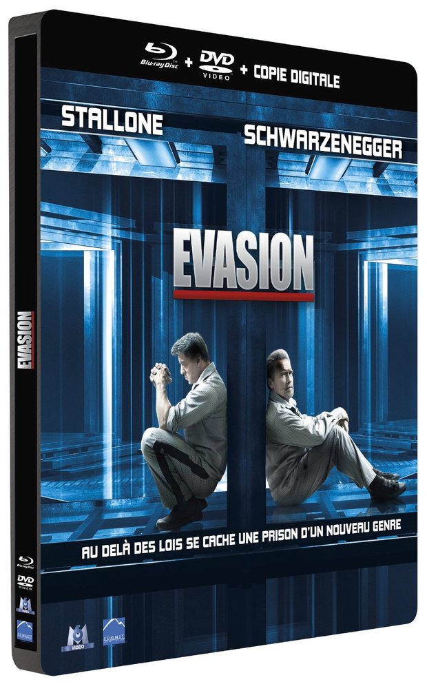 "Evasion" (steelbook) anunciado en Francia para marzo.