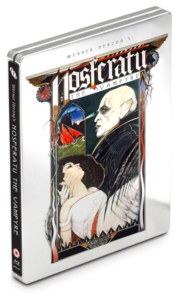 Steelbook de "Nosferatu the Vampyre" anunciado en UK para mayo.