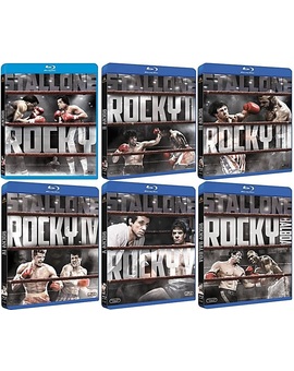 Nuevas carátulas para las ediciones individuales de "Rocky".