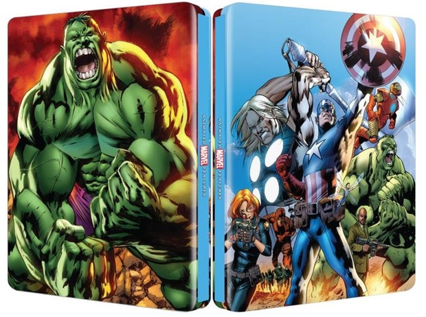 "The Ultimate Avengers Collection" - Steelbook exclusivo de zavvi anunciado para mayo.
