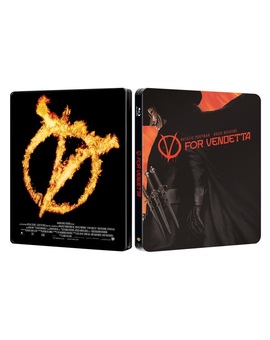 Otro steelbook de "V for Vendetta" (exclusivo de zavvi)