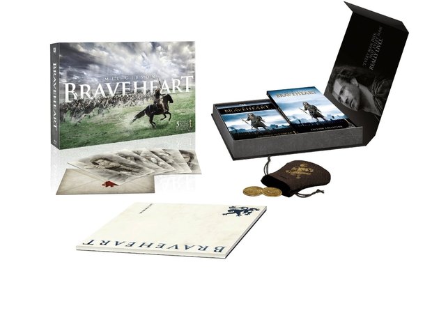 Edición especial de "Braveheart" anunciada en Australia, Francia, UK, Italia, etc.
