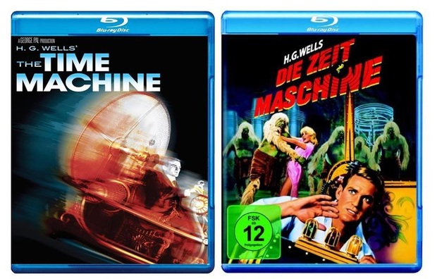 "The Time Machine" (1960) de George Pal anunciado en Norteamérica y Alemania en blu-ray.