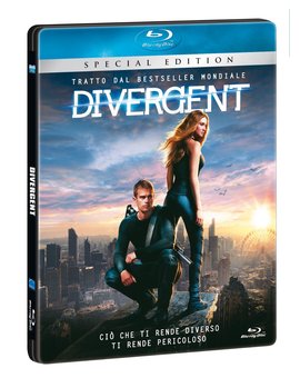 "Divergent" - Steelbook anunciado en Italia para agosto.