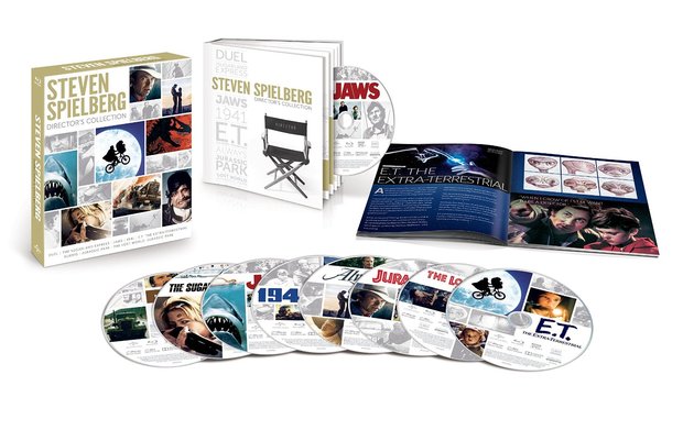 Universal anuncia "Steven Spielberg Director's Collection" para octubre en USA.