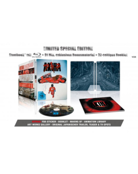 Steelbook de "Akira" anunciado en Alemania.