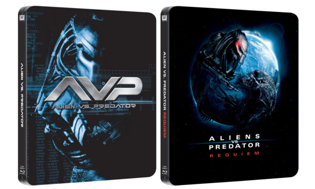 "Alien Vs. Predator I & II" anunciados en steelbook para septiembre en UK.