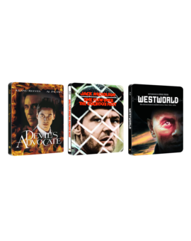 Tres steelbooks exclusivos de amazon.de (Alemania) anunciados para octubre.