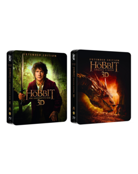 Jumbo Steelbooks para las ediciones extendidas de "El Hobbit" en Alemania.
